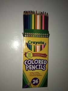 Colored Pencils, Long 24 ct.