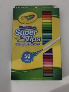 Washable Super Tips Markers, 50 Count