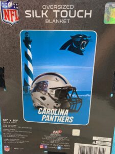 Carolina Panthers NFL Heritage Silk Touch Throw 2