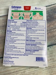 Salonpas Pain Relieving Patch LARGE2