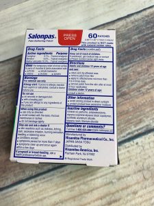 Salonpas Pain Relieving Patch2