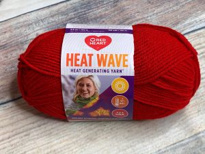 Red Heart and Bernat Yarn (Red Heart Heat Wave Yarn, Red Hot)2